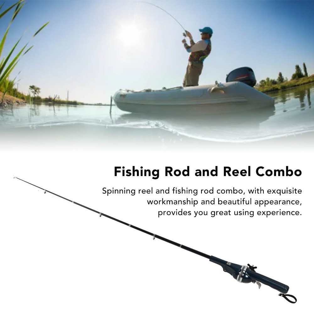 Caña de pescar plegable y port - Fishing Boat Fiberglass reseña y precio